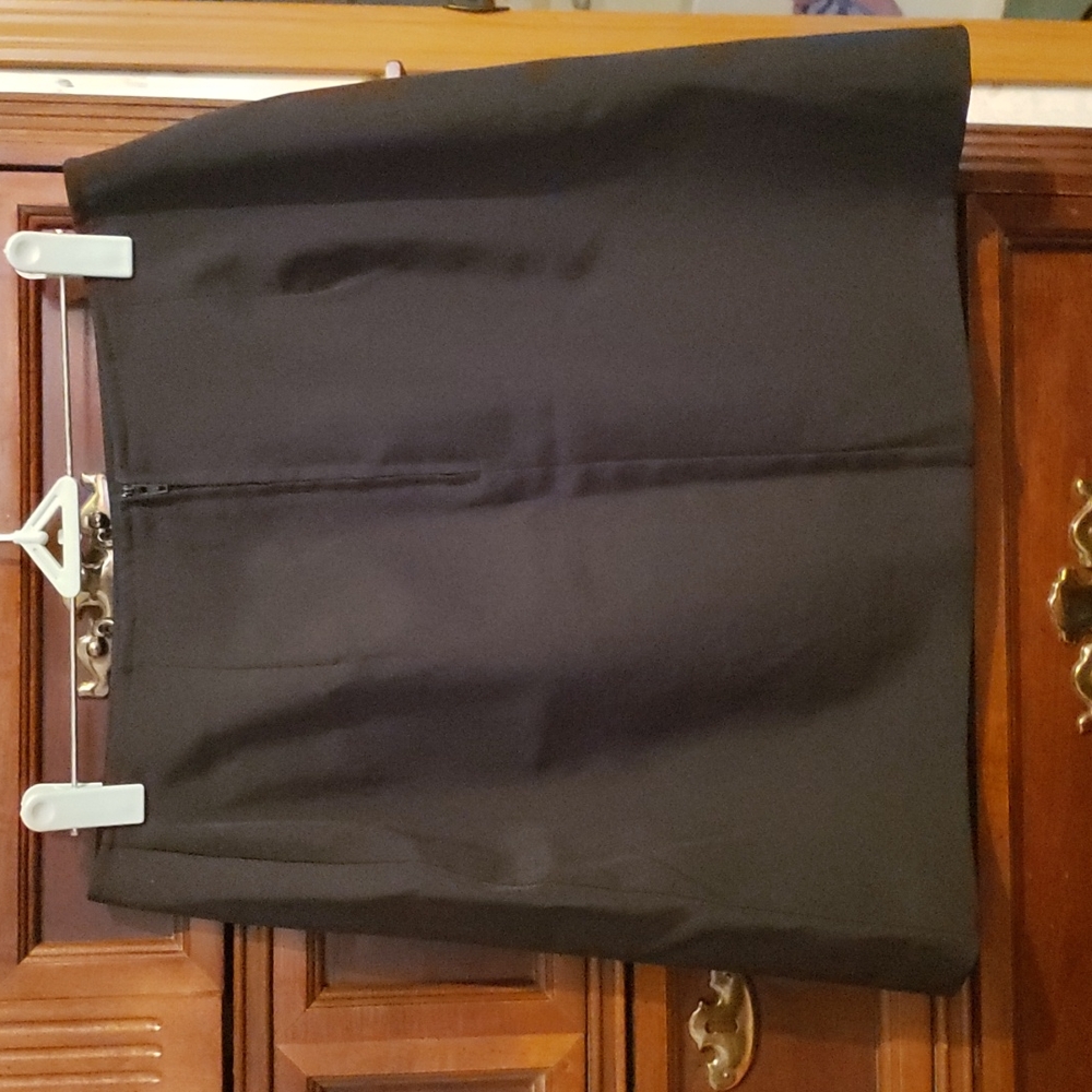 City clothing juniors black skirt with slit - Picture 2 of 4